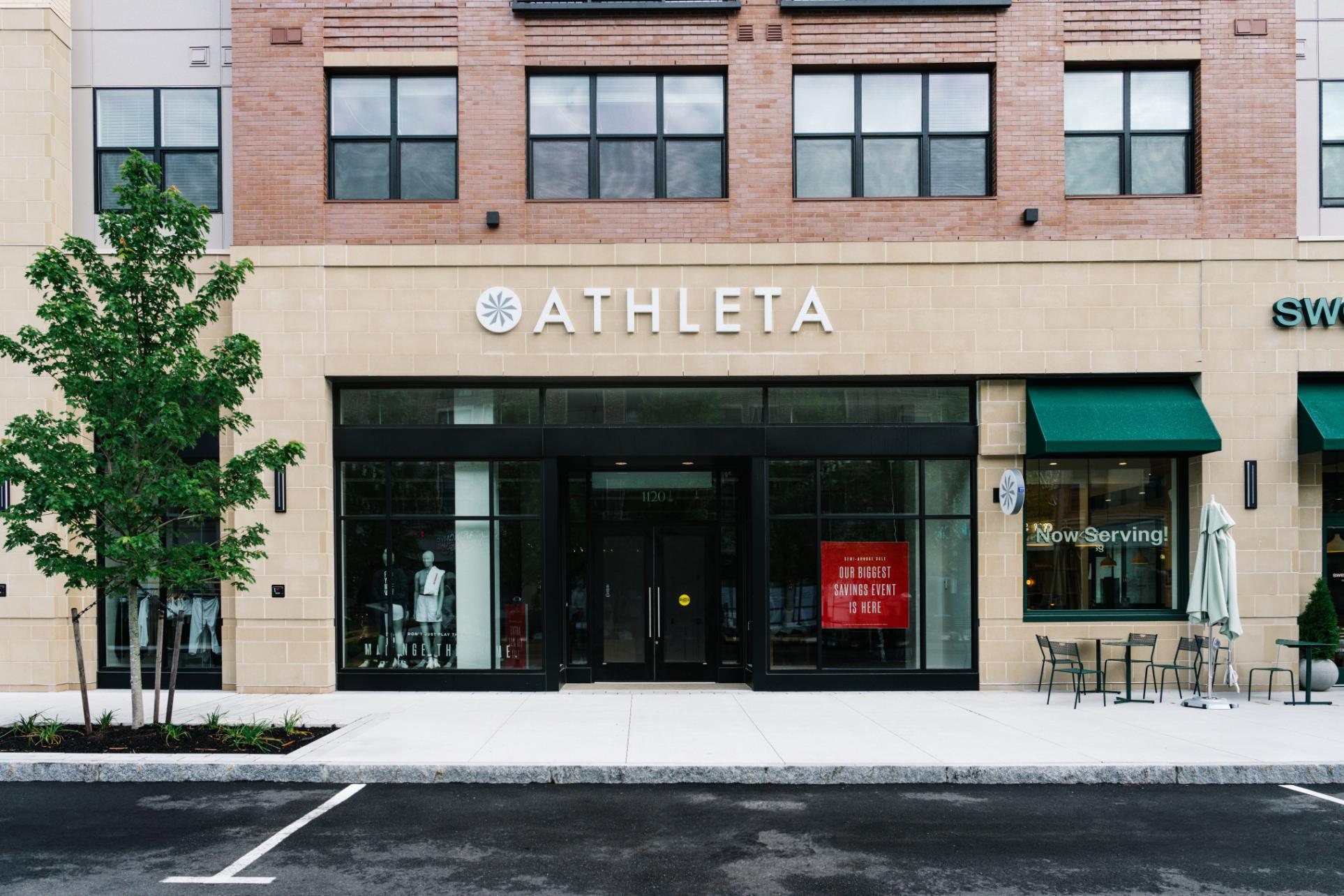 An Athleta shop in Tuscan Village, Salem, NH