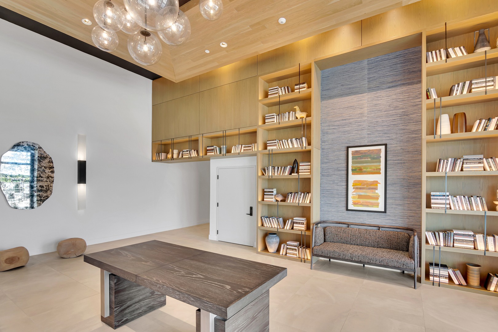Library lounge.